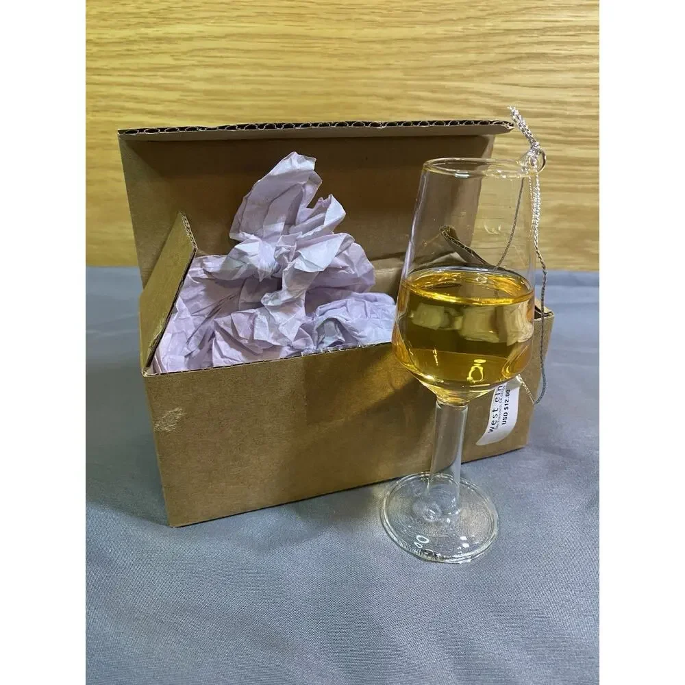 Copied - West Elm gel wine Ornament Christmas New